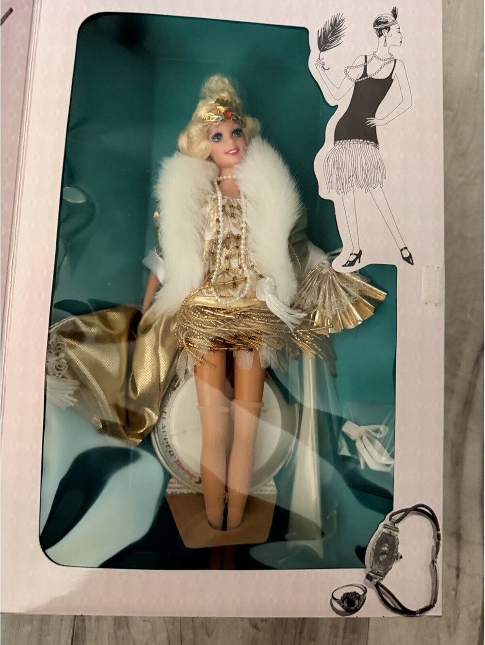 VINTAGE BARBIE The Great Eras Collection 1920's Flapper Doll 4063 Mattel 1993